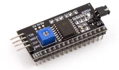parallel to serial LCD adapter i2c module